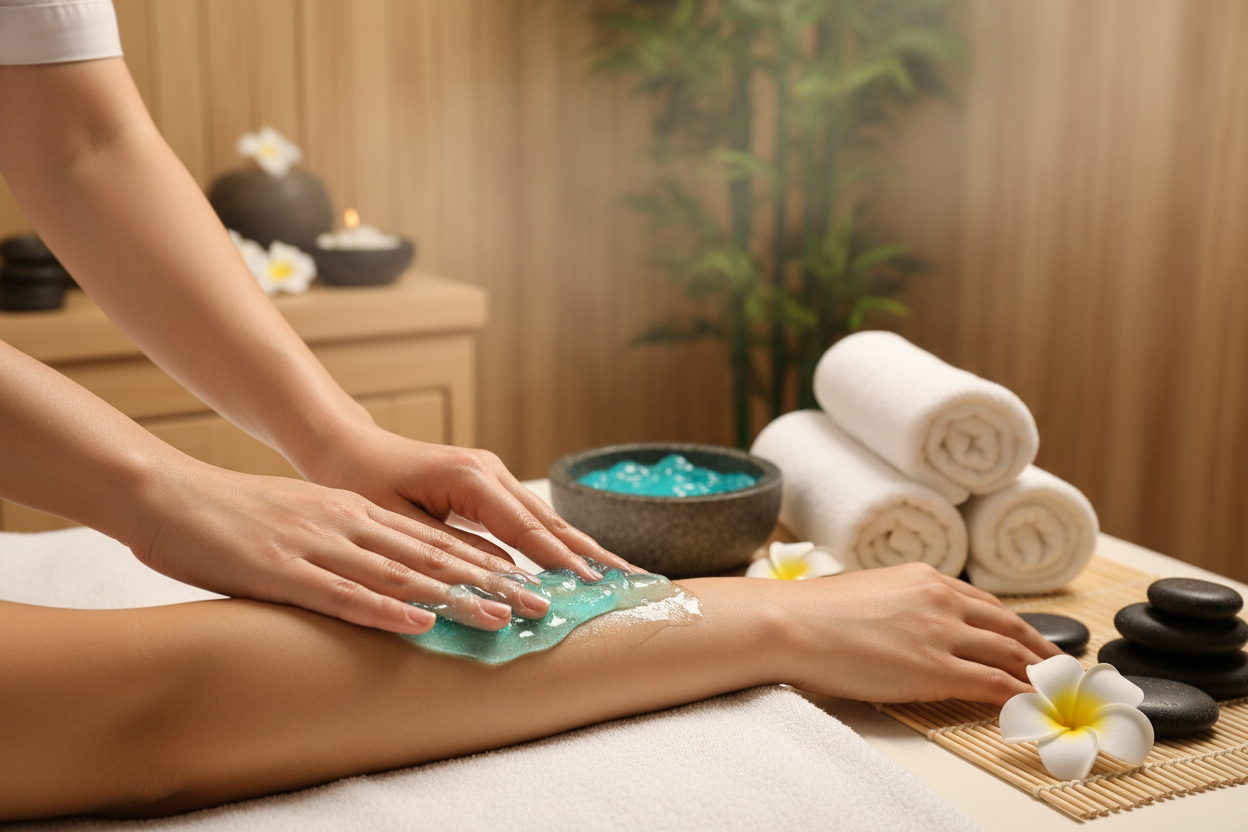 relaxing gel massage