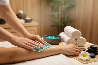 relaxing gel massage